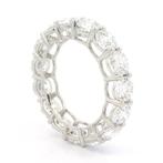 Ring Platina - 7.06ct. tw. Diamant (Lab-grown), Handtassen en Accessoires, Ringen, Nieuw