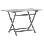 vidaXL Tuintafel inklapbaar 120x70x75 cm massief acaciahout, Tuin en Terras, Tuintafels, Verzenden, Nieuw