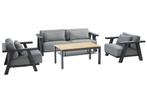 4 Seasons Outdoor Iconic loungeset met Forza salontafel 120