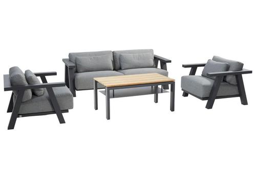 4 Seasons Outdoor Iconic loungeset met Forza salontafel SALE, Tuin en Terras, Tuinsets en Loungesets