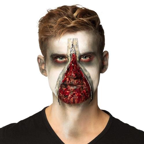 Halloween Schminkset Zombie Rits, Hobby en Vrije tijd, Feestartikelen, Nieuw, Verzenden