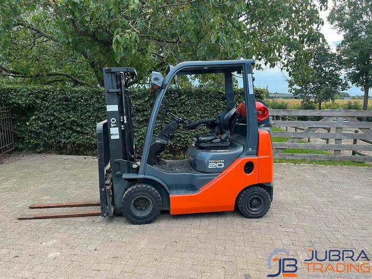 Toyota 02-8FGKF20 LPG Heftruck | 2018 | 2000 kg | 400 CM, Zakelijke goederen, Machines en Bouw | Heftrucks en Intern transport
