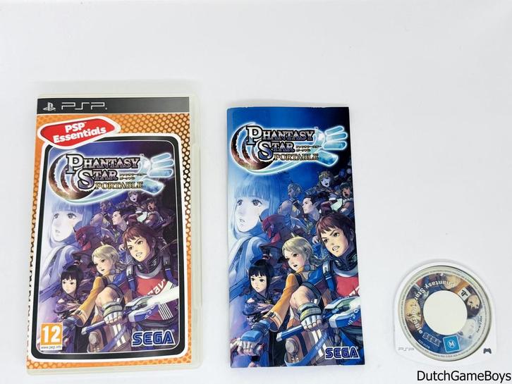 PSP - Phantasy Star Portable - Essentials, Games en Spelcomputers, Spelcomputers | Sony PSP, Gebruikt, Verzenden