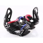 M L snowboard bindingen ELAN ACCELERATOR, BLACK/red/purple, Sport en Fitness, Snowboarden, Verzenden, Nieuw
