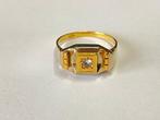 Bague - 18 carats Or jaune Diamant
