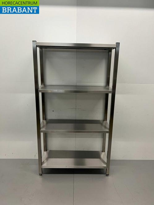 RVS Opbergrek Rek Stelling Premium-line 100 x 40 x 180 cm, Zakelijke goederen, Horeca | Meubilair en Inrichting, Ophalen of Verzenden