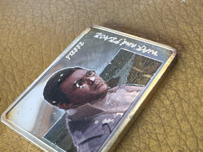 Cookeilanden. 2012 War and Peace Pierre 25g (.925) (Zonder, Timbres & Monnaies, Monnaies | Europe | Monnaies non-euro