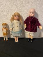 o.a. Heubach - Poupée 3 antieke popjes - 1900-1910 -, Antiquités & Art