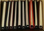 België 1925/2001 - 10 ringmap-albums met Dual Safe folie- en, Postzegels en Munten, Gestempeld