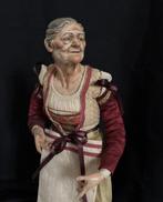 Beeldje - Pastore Napoletano - 35cm - Hout, Aardewerk, Antiek en Kunst