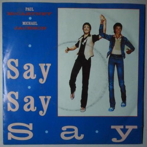 Paul McCartney and Michael Jackson - Say say say - Single, CD & DVD, Vinyles Singles, Single, Pop