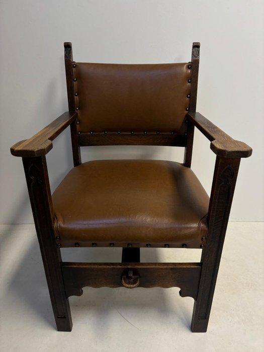 Stoel (2) - Hout - arts & craft, Antiquités & Art, Art | Objets design