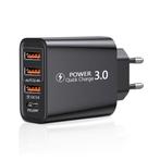 4-Poort Stekkerlader 60W - PD / Quick Charge 3.0 / USB, Verzenden