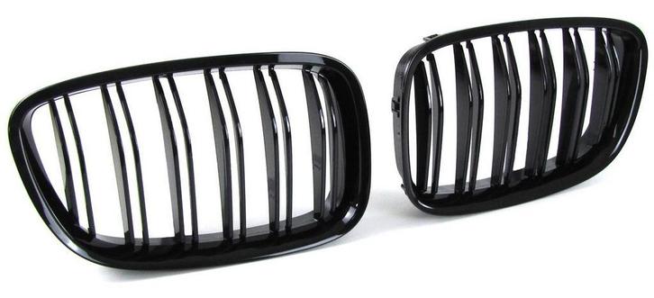 Dubbelspijls Glans Zwart Nieren BMW 5 Serie F07 GT B0272, Auto-onderdelen, Carrosserie, Nieuw, BMW, Voor, Links, Rechts