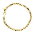 Handmade - Armband - Bizantina satinata - 5.4 g - 18 karaat, Nieuw