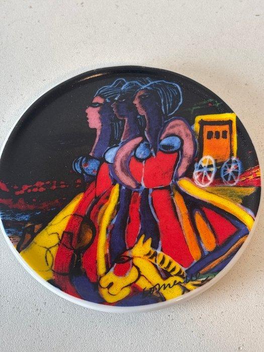 Corneille - Onderzetter (10) - Porselein, Keramiek, Antiquités & Art, Antiquités | Meubles | Chaises & Canapés