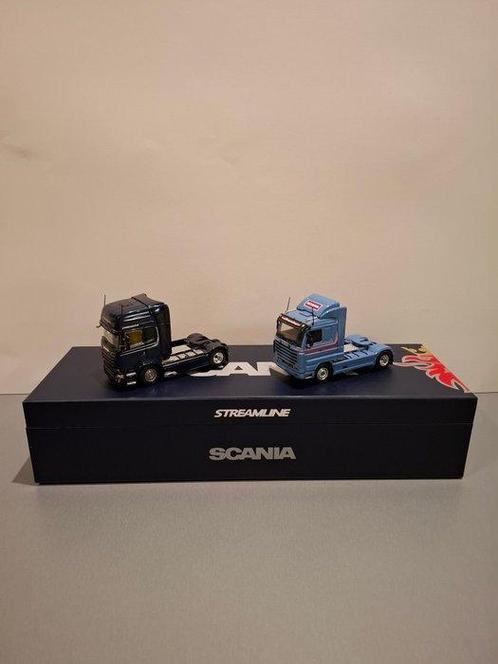 Tekno 1:50 - Modelauto (2) - Scania Streamline trucks, Hobby en Vrije tijd, Modelauto's | 1:5 tot 1:12
