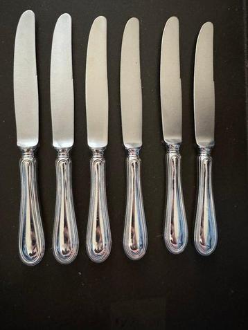 Ensemble de couteaux de table (6) - Argent 800