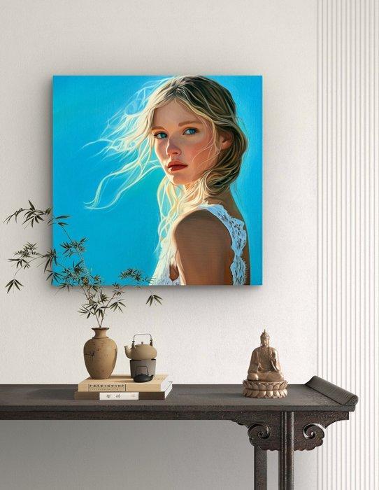Biatturi Irina - Le regard, Antiek en Kunst, Kunst | Designobjecten