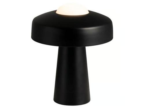 Veiling - 2x Nordlux Time tafellamp zwart, Huis en Inrichting, Lampen | Tafellampen