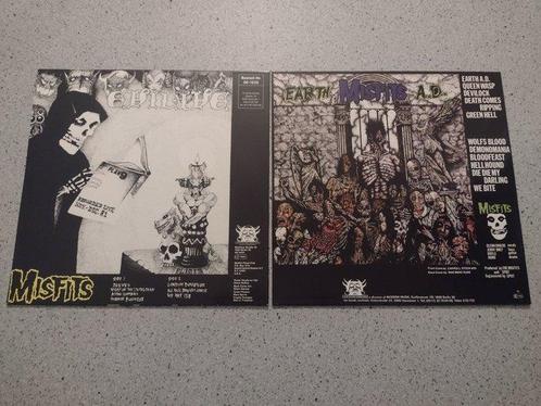 Misfits - 2x Vinyl Items - Evilive - Earth A.D./Wolfs blood, Cd's en Dvd's, Vinyl Singles