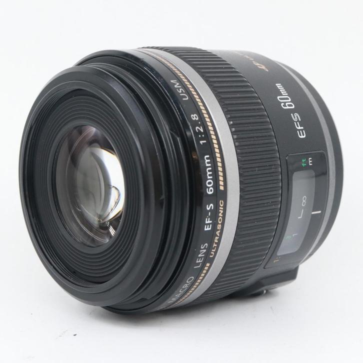 Canon EF-S 60mm f/2.8 Macro USM | Tweedehands, Audio, Tv en Foto, Foto | Lenzen en Objectieven, Zo goed als nieuw, Verzenden