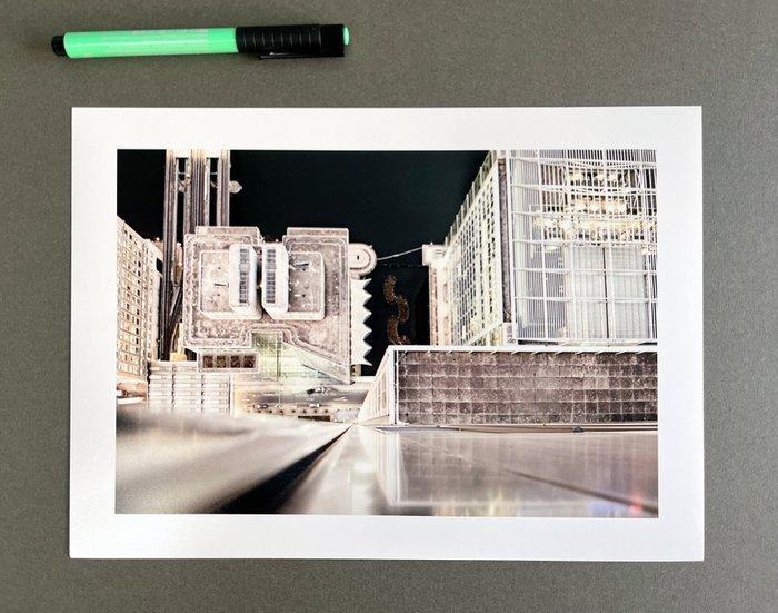 Andre Lichtenberg - North Side by Night, Antiek en Kunst, Kunst | Designobjecten