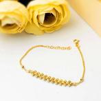 Zonder Minimumprijs - Handmade - Armband - 14 karaat Geel, Handtassen en Accessoires, Nieuw