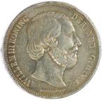 Pays-Bas. Willem III. 2 1/2 Gulden 1852 - Higher Quality