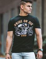 Pride or Die T Shirt Never Miss a Training Zwart, Kleding | Heren, Pride or Die, Nieuw, Maat 46 (S) of kleiner, Vechtsport