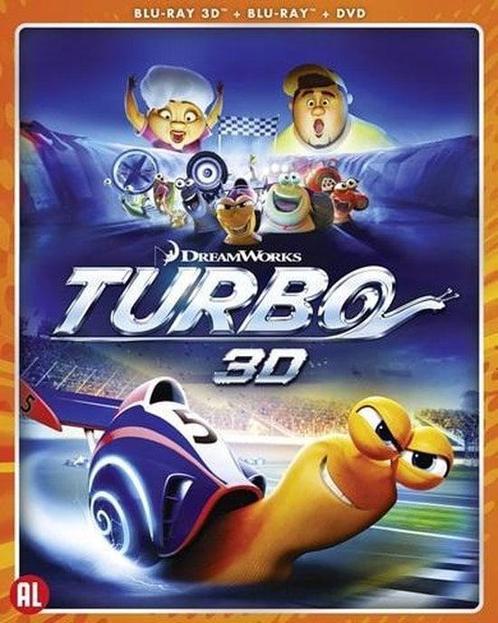 Turbo 3D 2D en dvd (blu-ray nieuw), Cd's en Dvd's, Dvd's | Actie, Ophalen of Verzenden