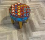 Kelim poef - ( unused ) kelim handgeweven - wol - kleurrijk, Huis en Inrichting, Stoffering | Tapijten en Vloerkleden, Nieuw