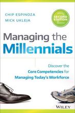 Managing The Millennials 9781119261681 Chip Espinoza, Verzenden, Chip Espinoza