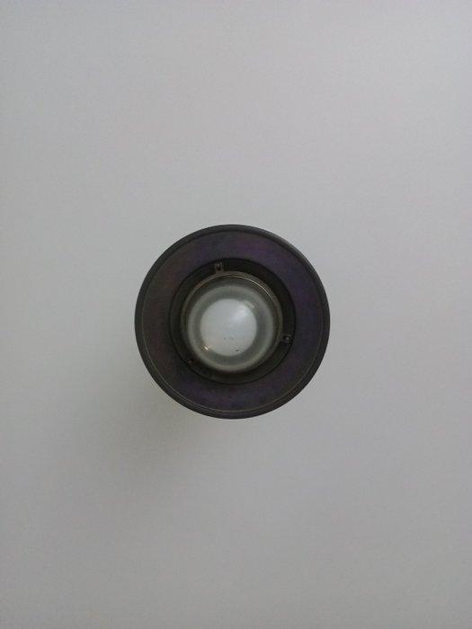 Lamp - Glas, Messing, Antiek en Kunst, Curiosa en Brocante