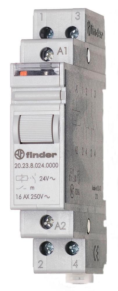 Finder 20 Relais bistable - 20.23.8.230.4000, Doe-het-zelf en Bouw, Elektriciteit en Kabels, Verzenden