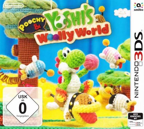 Poochy & Yoshis Woolly World-Duits (3DS) Gebruikt, Games en Spelcomputers, Games | Nintendo 2DS en 3DS, Ophalen of Verzenden