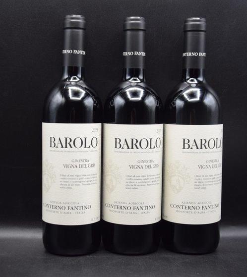 2021 Conterno Fantino, Ginestra  Vigna del Gris - Barolo - 3, Verzamelen, Wijnen