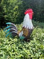 sculptuur, Prachtige haan - 47 cm - IJzer, Antiek en Kunst