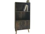 Boekenkast wandkast Stoer industrieel vintage design 120 cm, Huis en Inrichting, Kasten | Boekenkasten, Verzenden, Nieuw