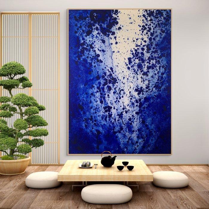 Christopher Shaw - Eternal Blue No 66 - XXL, Antiek en Kunst, Kunst | Schilderijen | Modern