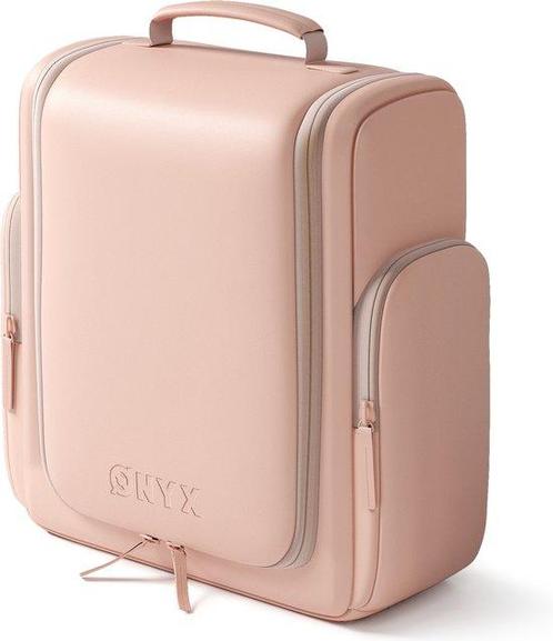 Tweedekans | ONYX Toilettas Roze - 11x26x24cm - 7.0L - PU, Handtassen en Accessoires, Koffers, Ophalen of Verzenden