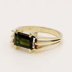 Ring - 14 karaat Geel goud Toermalijn, Handtassen en Accessoires, Ringen, Nieuw