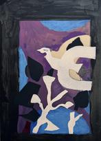 Georges Braque (1882-1963) - Oiseau et lotus, Antiquités & Art