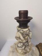 Bougeoir - Albâtre, Bronze - lot de bougeoires vintage