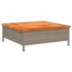Tuintafel Poly Rattan Grijs | Tweede Kansje | OP = OP, Verzenden, Nieuw, Vierkant