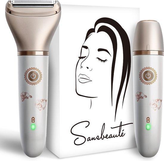 2dekans | Sansbeauté® 2-in-1 Ladyshave – Elektrisch –, Handtassen en Accessoires, Uiterlijk | Lichaamsverzorging, Ophalen of Verzenden