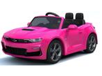 Chevrolet Camaro SS, 12V elektrische kinder voertuig, leder, Ophalen of Verzenden, Nieuw