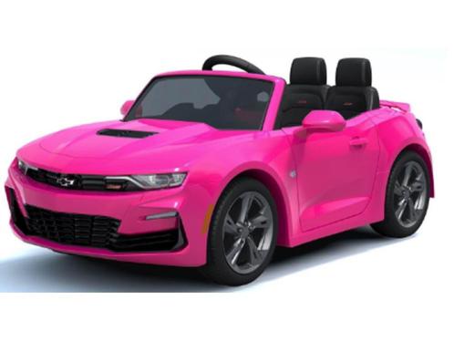 Chevrolet Camaro SS, 12V elektrische kinder voertuig, leder, Kinderen en Baby's, Speelgoed | Buiten | Accuvoertuigen, Ophalen of Verzenden