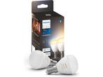 Veiling - Philips Hue kogellamp warm tot koelwit licht 2-pac