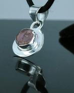 Toermalijn - Zilver - Hanger, Verzamelen, Mineralen en Fossielen